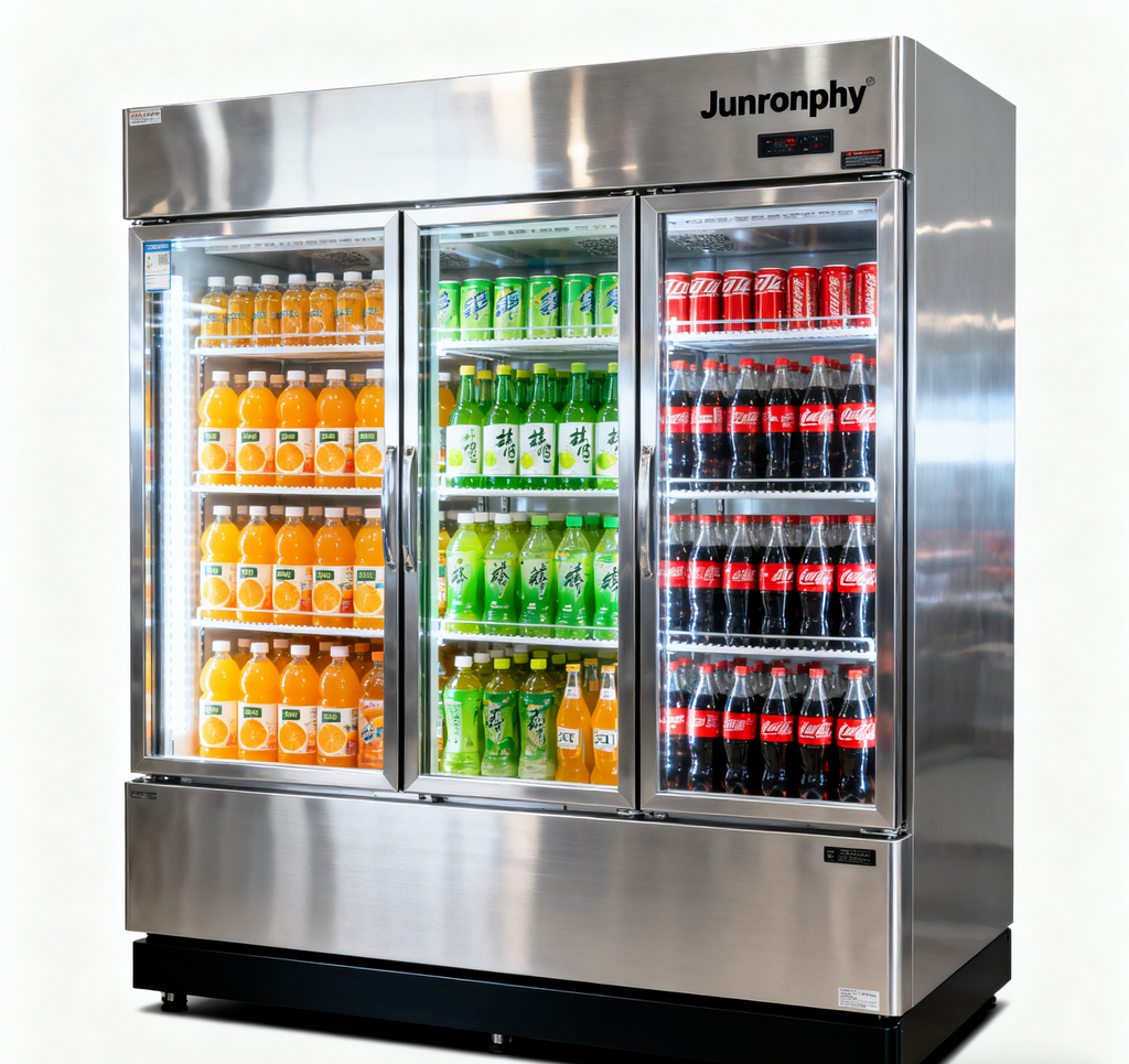 Classic Supermarket Beverage Refrigerator
