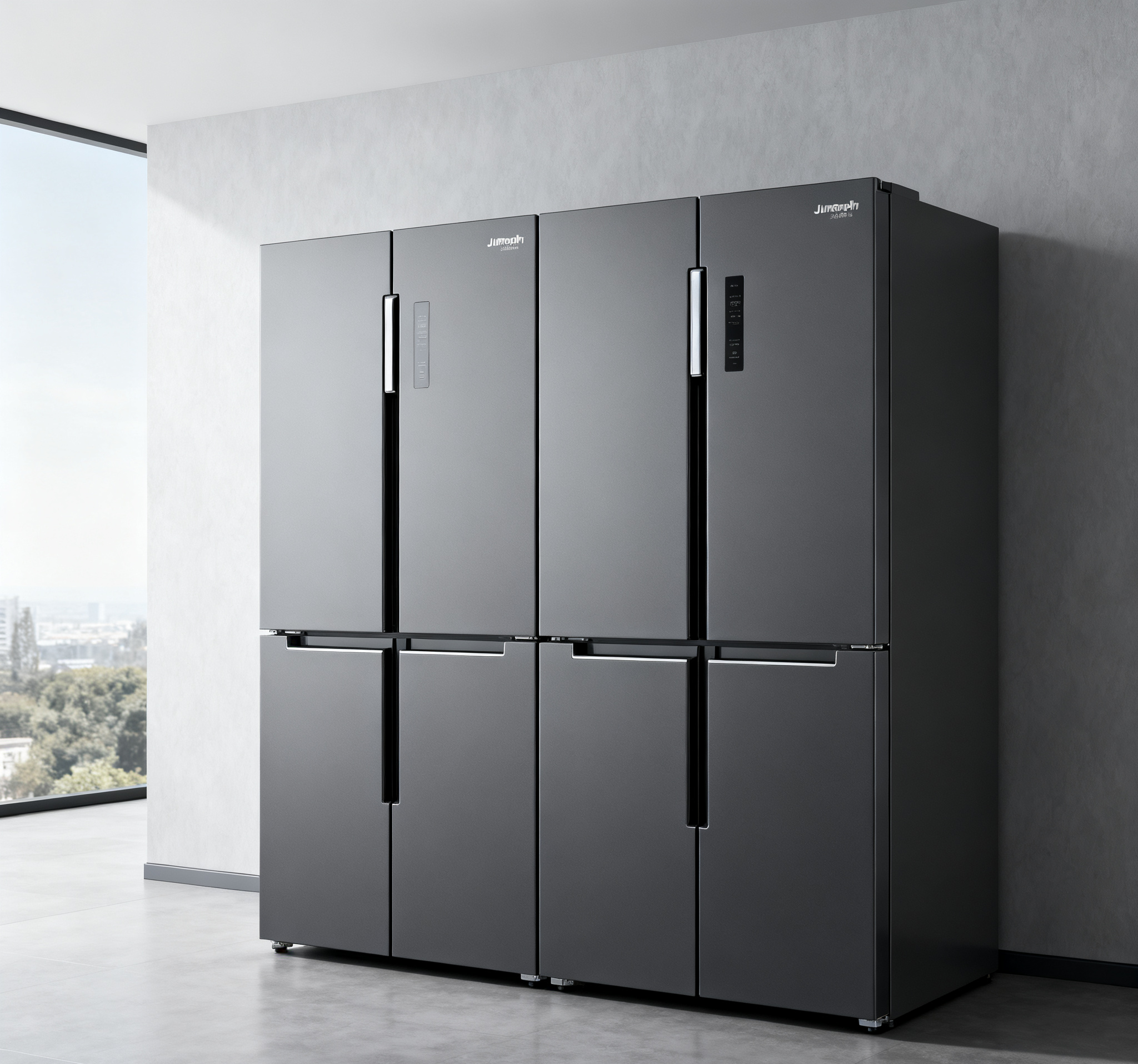 Classic Four-Door Refrigerator